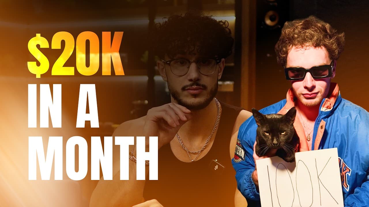 Aaron — $29K in 30 days, starting on house arrest