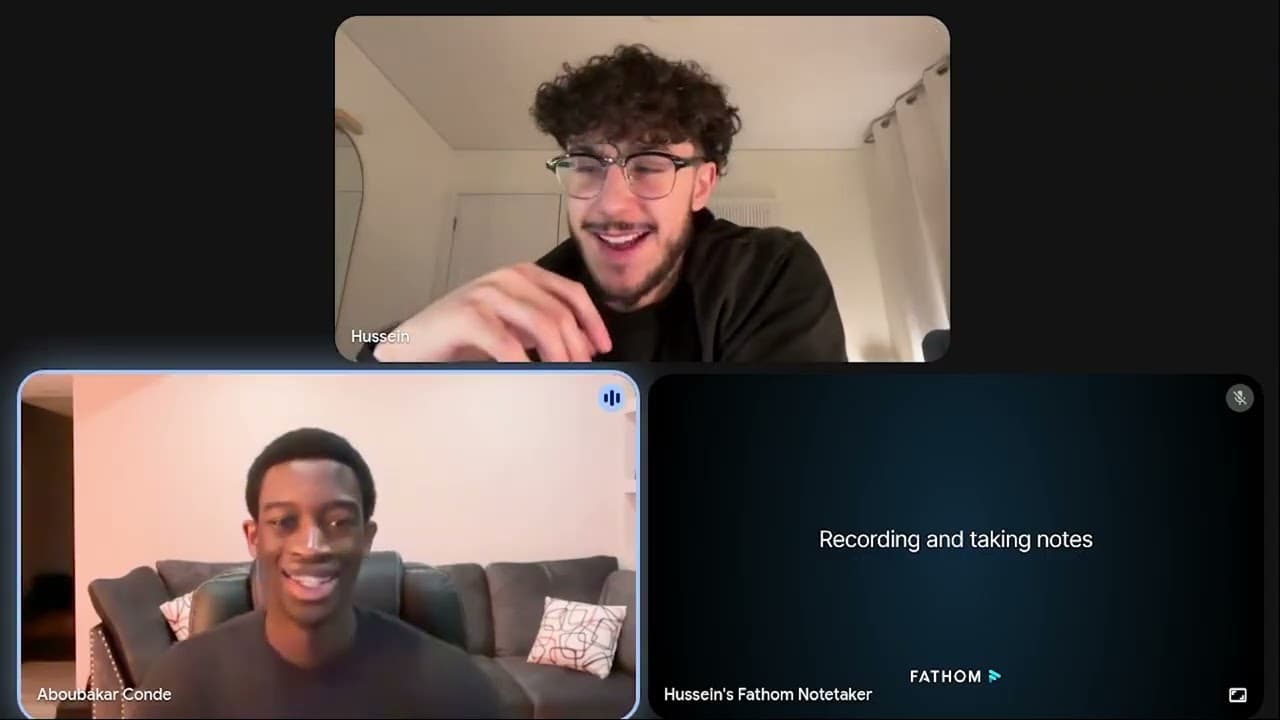 Aboubakar Conde — 1-on-1 with Hussein, reflecting on how far he's come