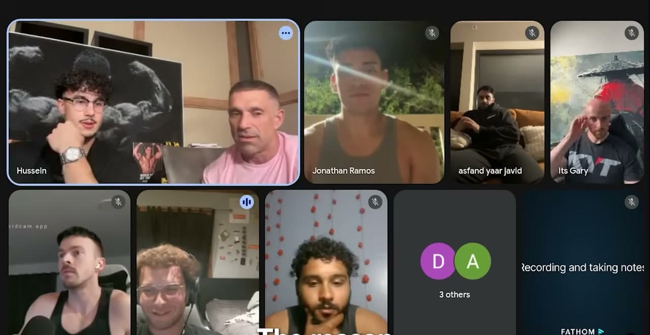 Live group mentorship call with Hussein Farhat and members